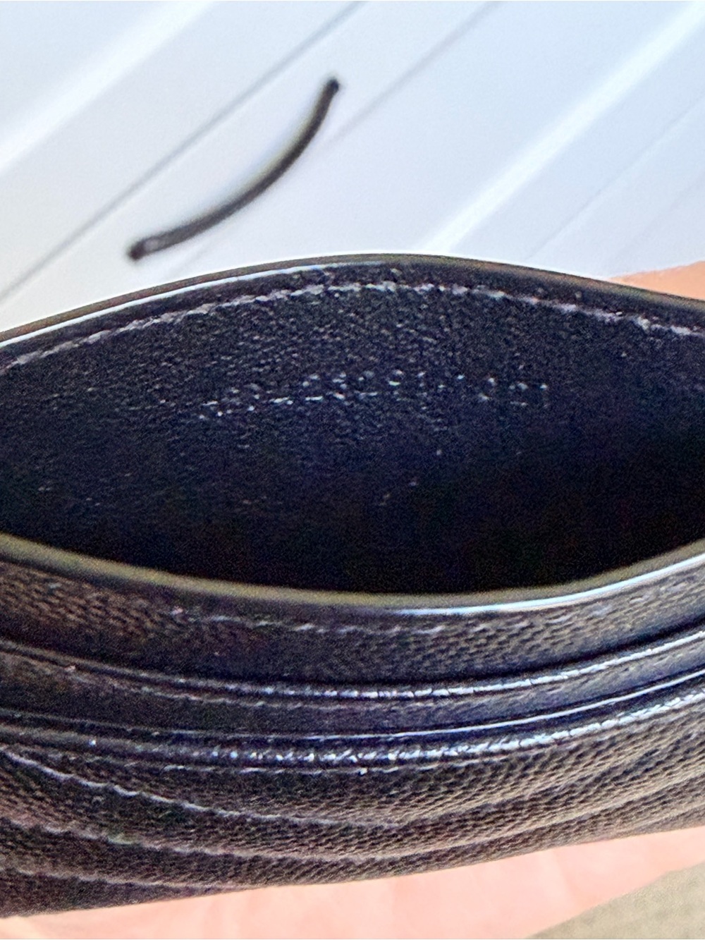 Saint Laurent Cassandre Matelasse Black Card Holder - Picture 9 of 9